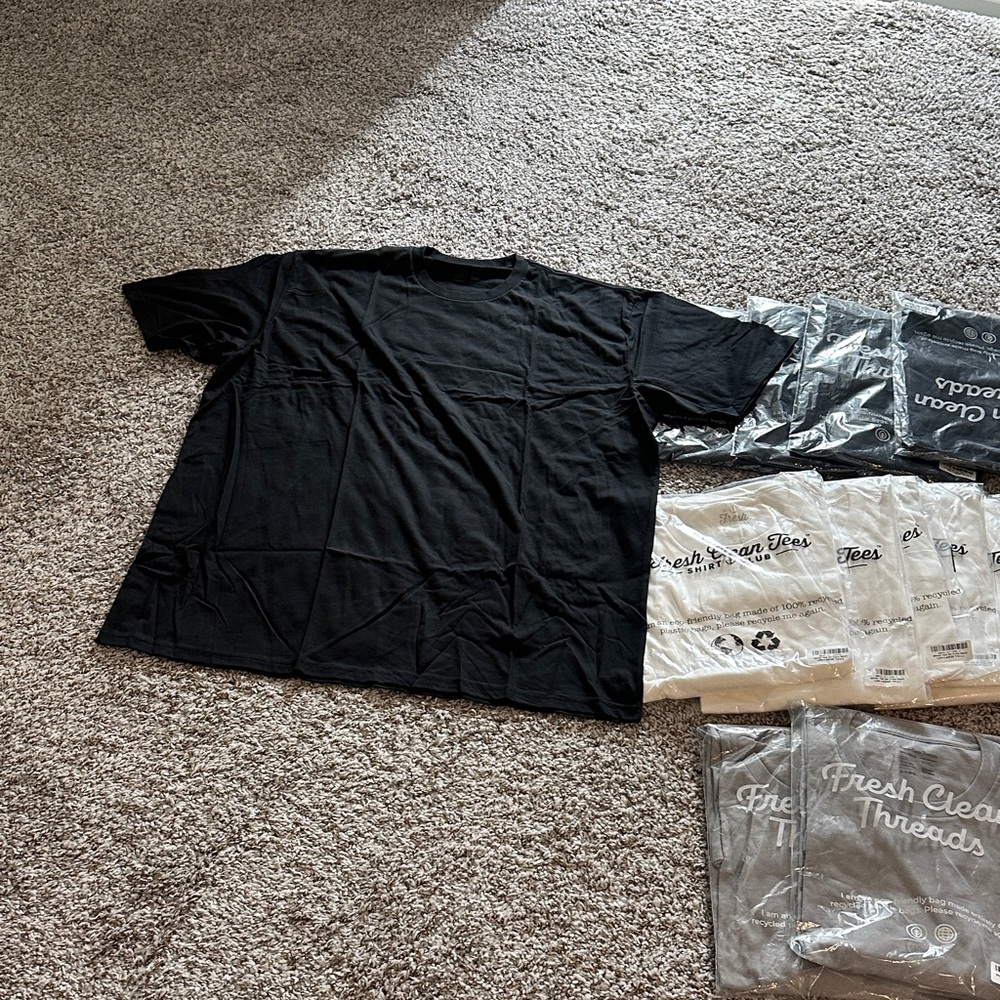 Classic Black Short Sleeve Tee